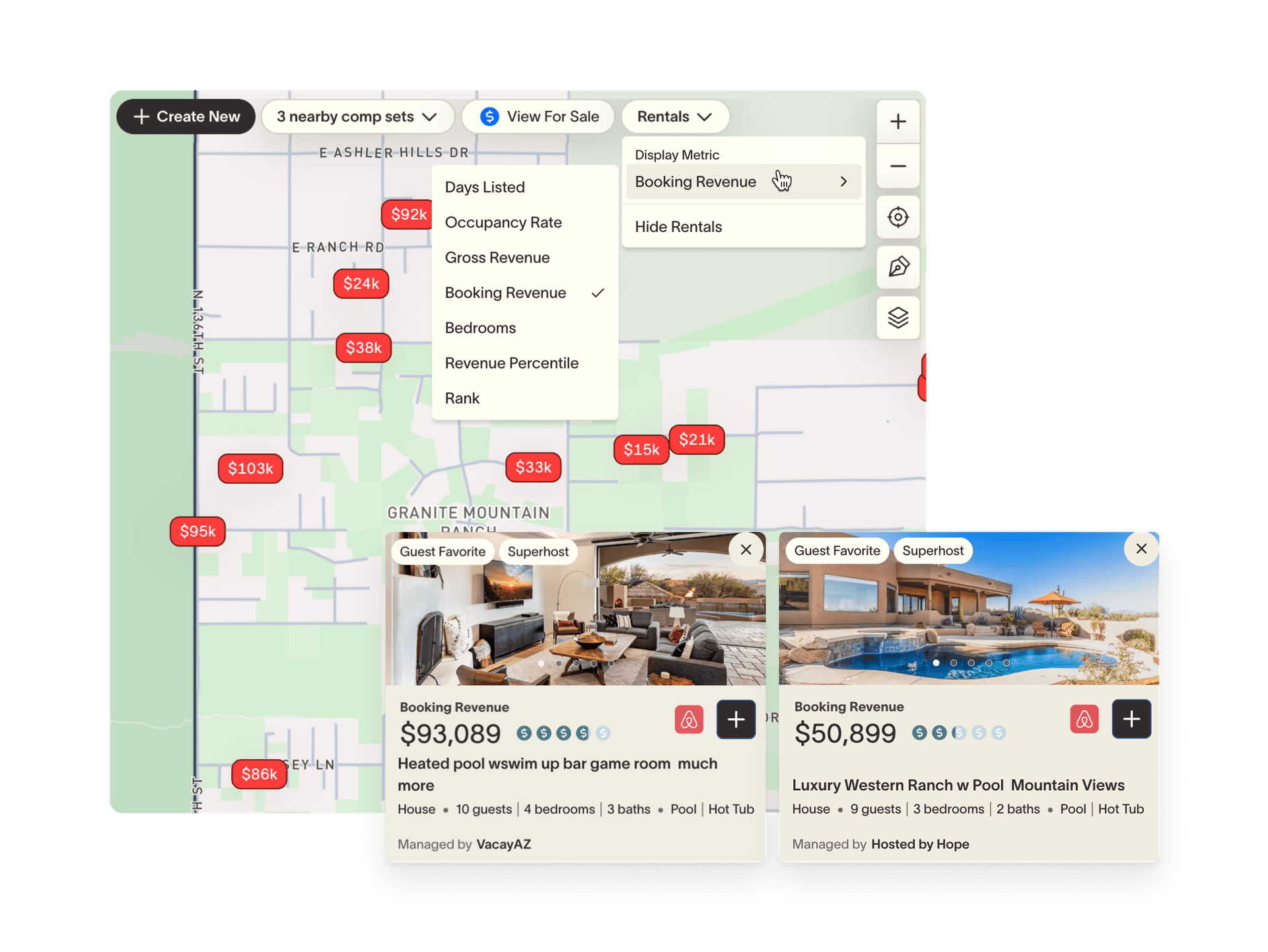 Search any market in seconds.